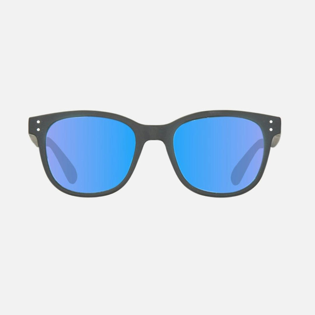 Homeland - Matte Black Frame Grey Blue Iridium Lens