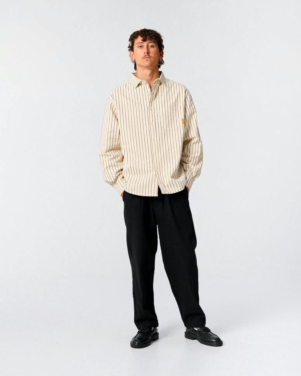 Portals Longsleeve Shirt - Vintage White