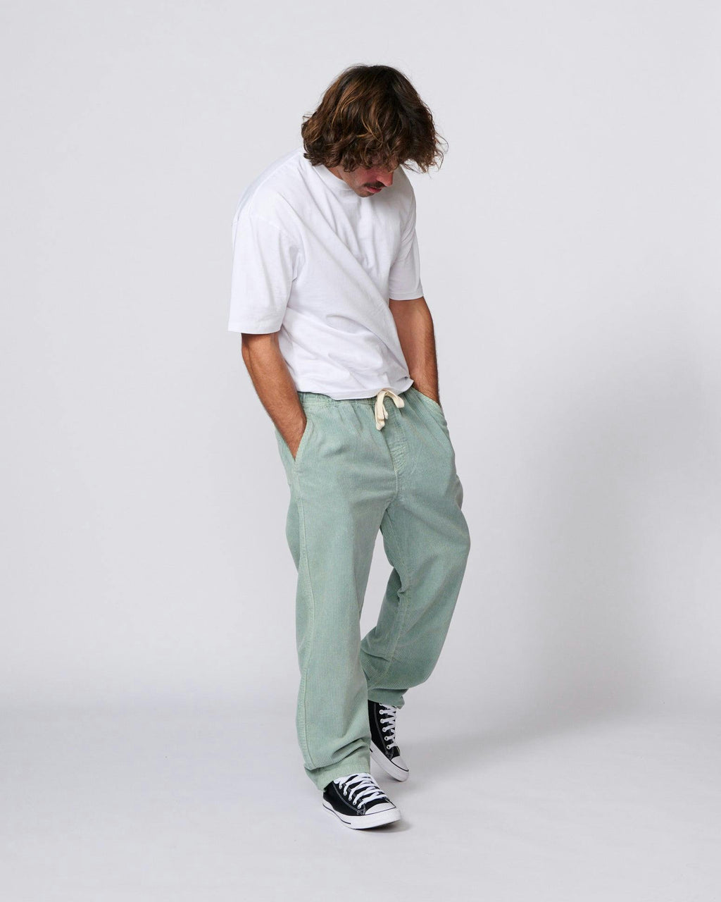 Fever Cord Pant - Sage