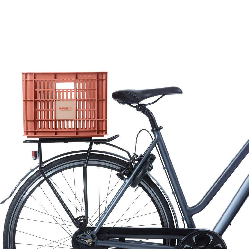 Bicycle Crate M 29.5L Recycled Red