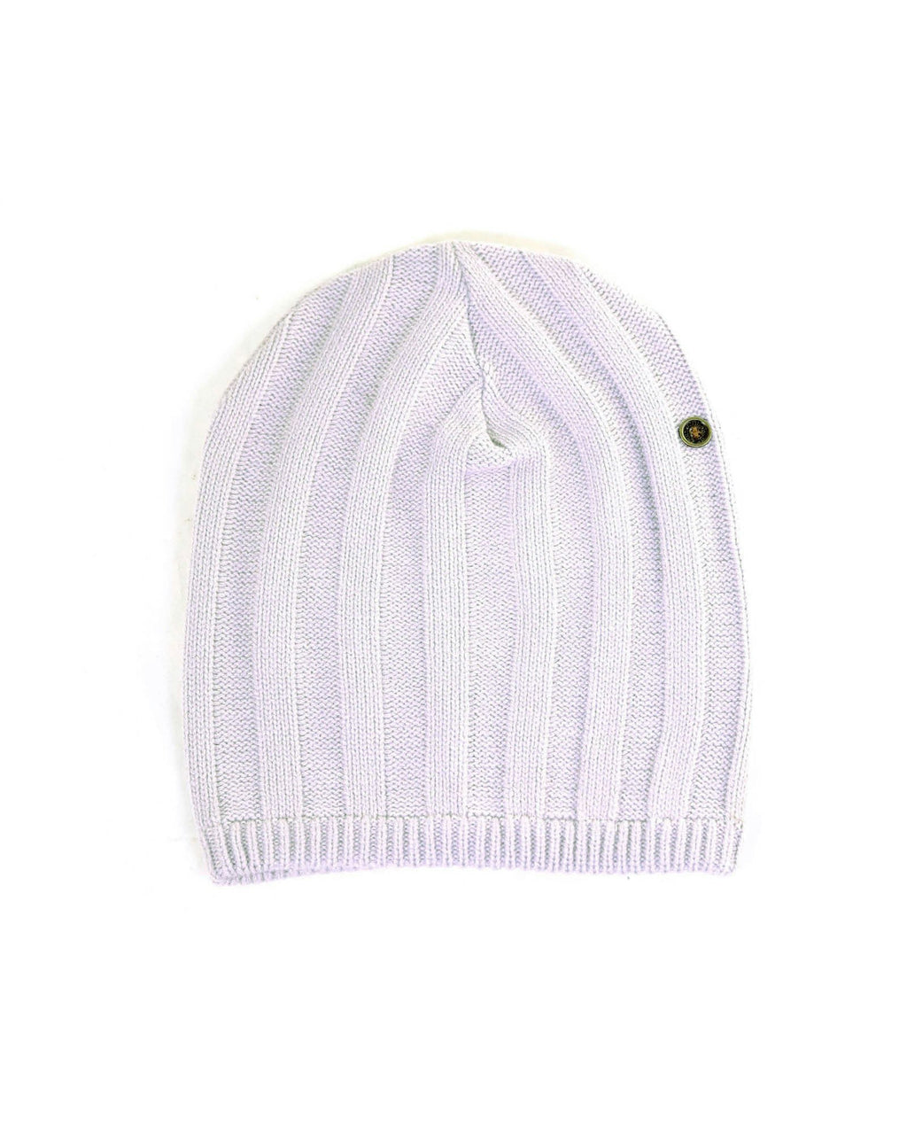 The Blend Beanie – Grey Ribbed Knit Lightweight Beanie