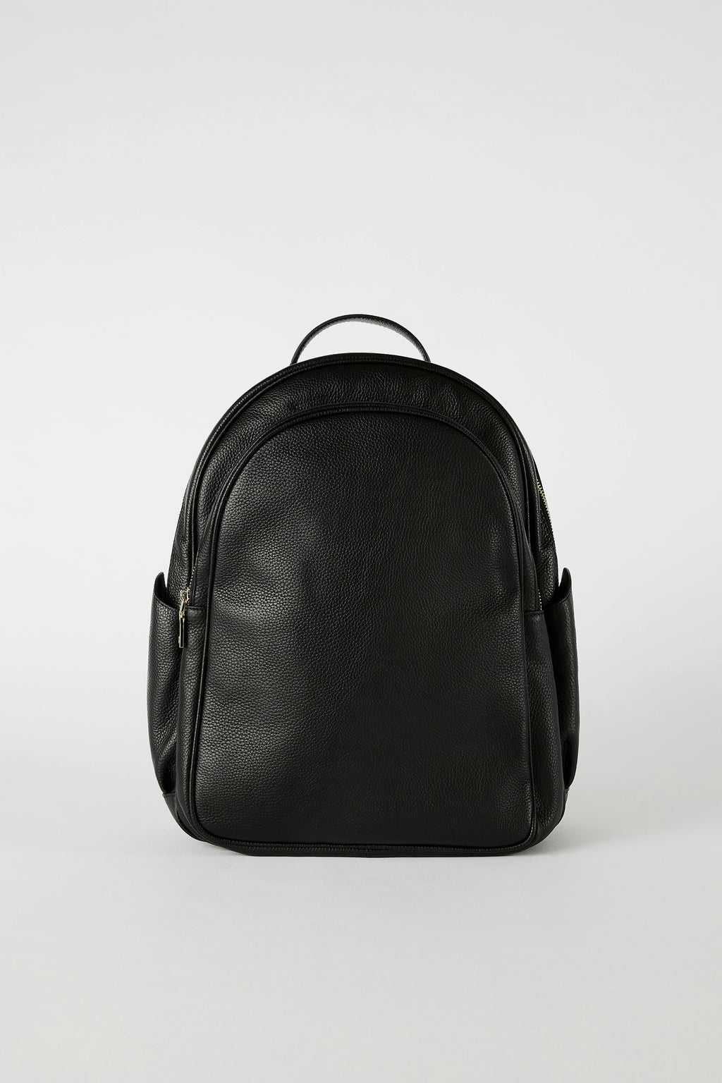 Leather Backpack | Black Gold