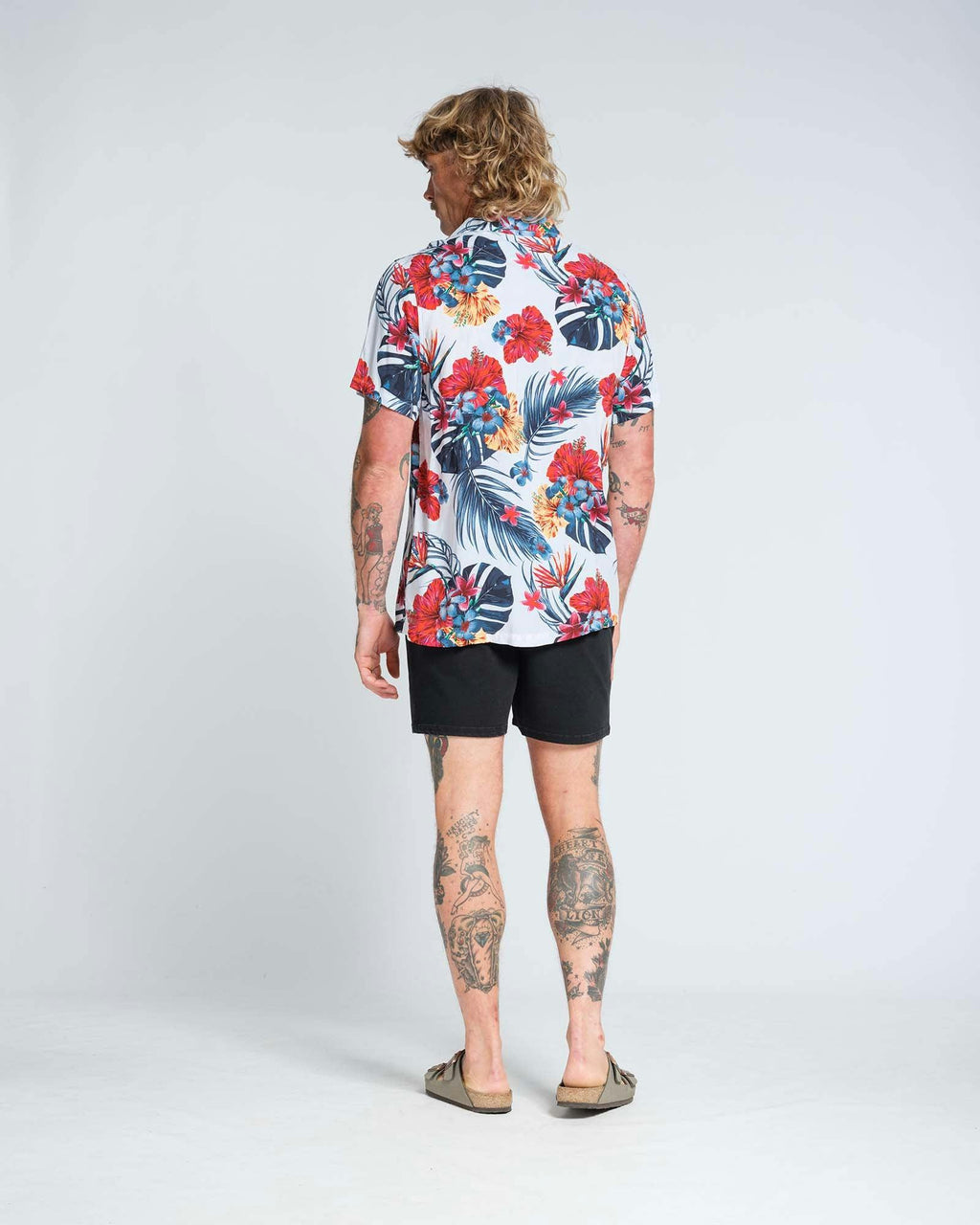 Hibiscus Rayon Shirt