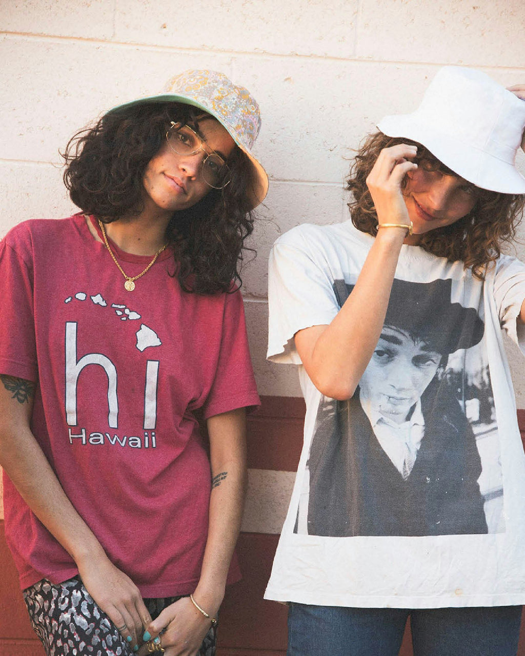 The FlipSide Bucket Hat – Kids – Paisley / Blue & Pink