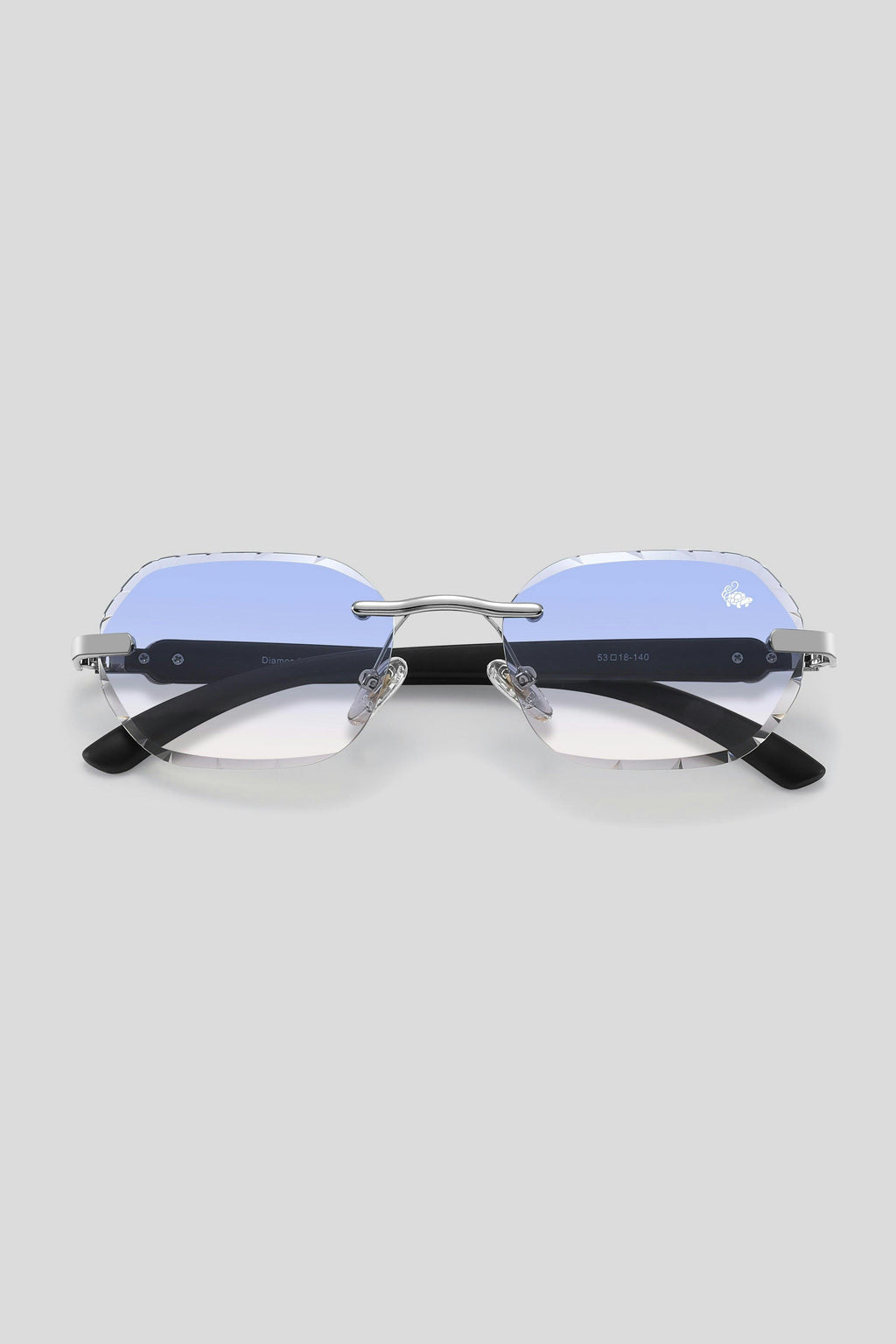 Diamond Cut Willow Ice Silver | Black