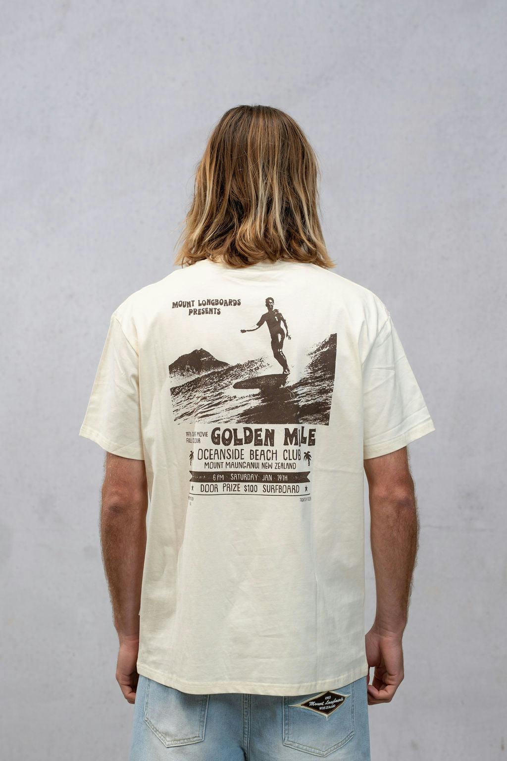 The Golden Mile Tee - Mt Maunganui