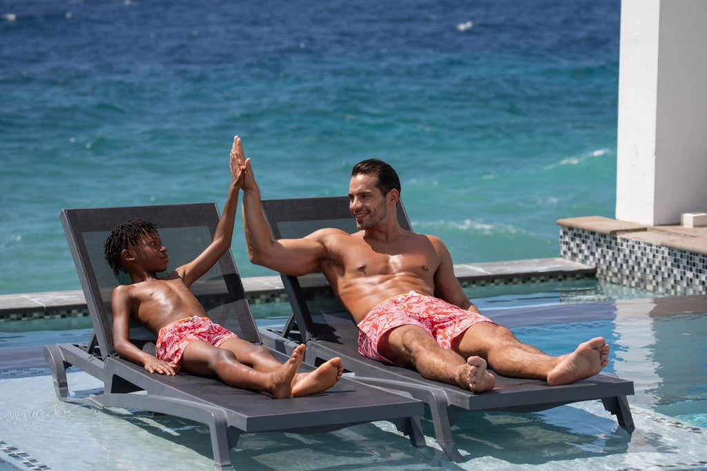 Barbados Coral Swim Shorts