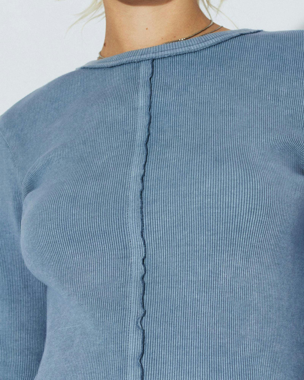 Stella Rib - Washed Blue
