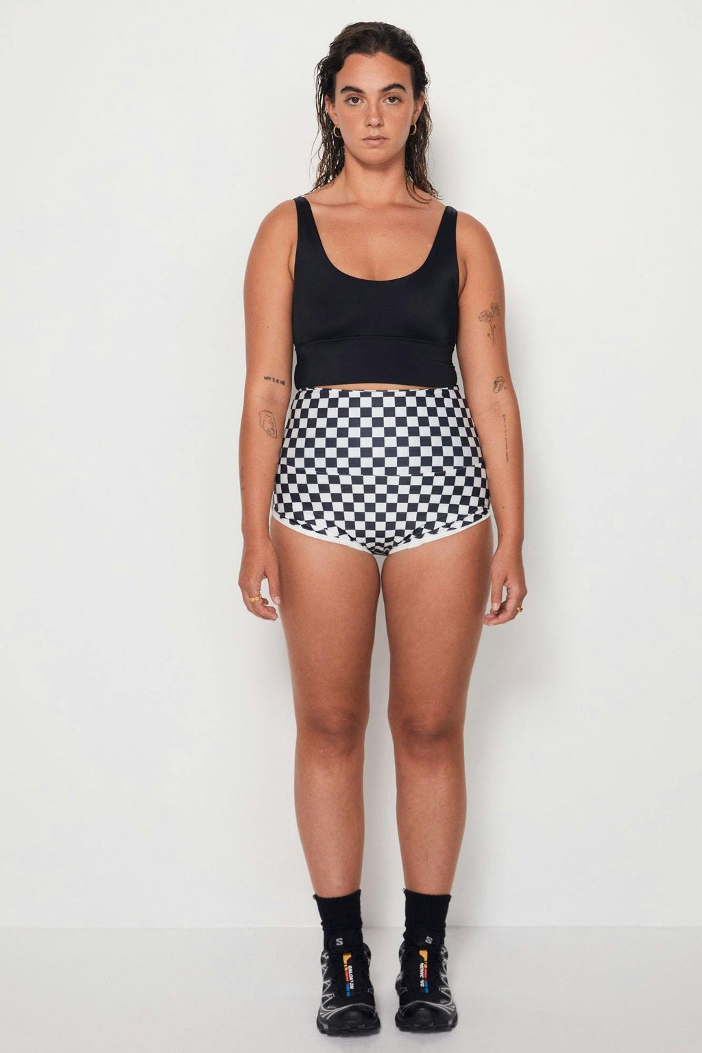 Betty Bottoms - B+W Checkers