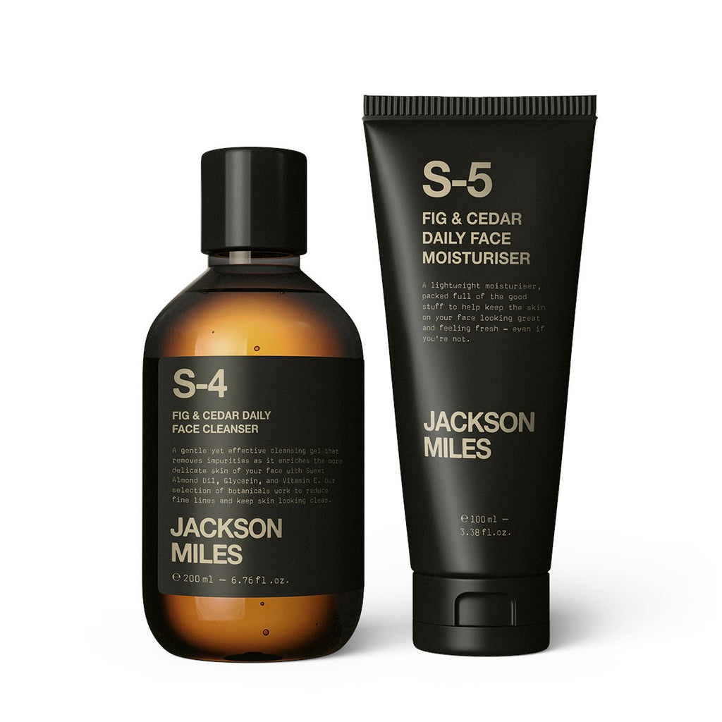 The Face Kit - Mens Moisturiser and Face Wash Skincare Gift Pack