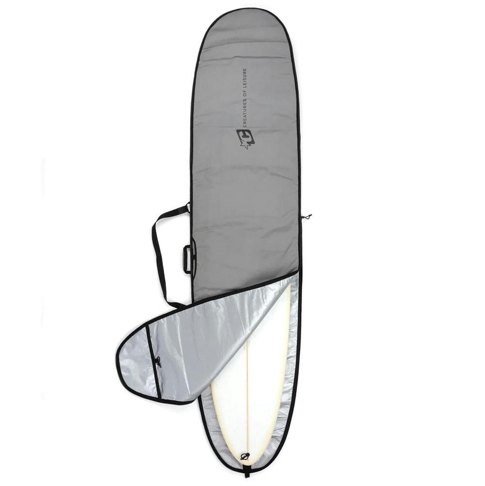Longboard Bag - Icon - Silver Black Board Cover