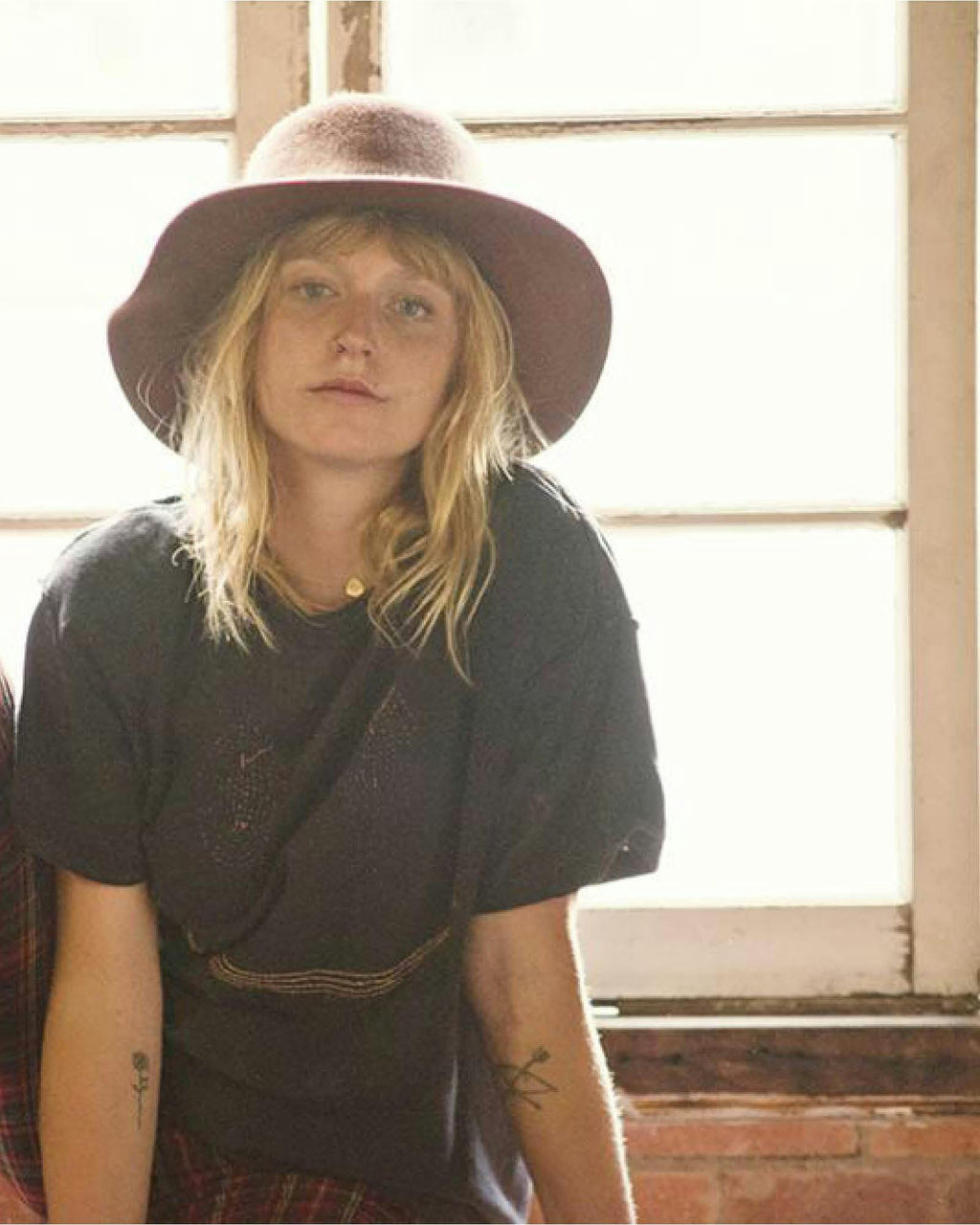 The Janis Felt Hat - Brown