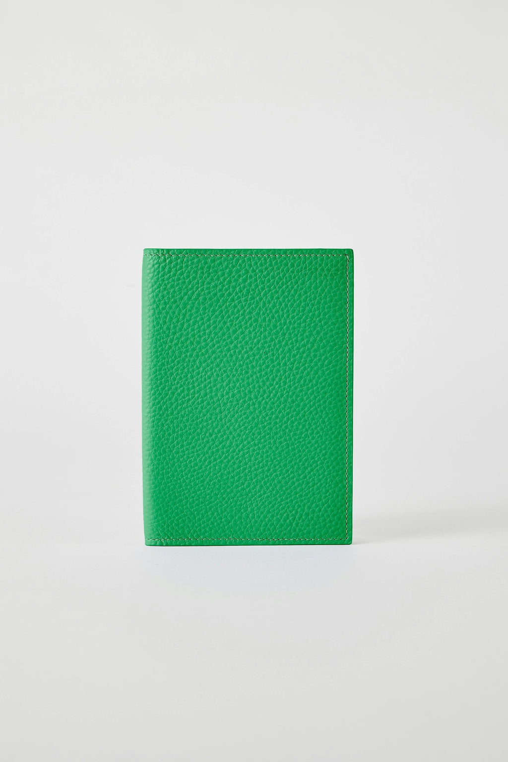 Leather Passport Holder | Green