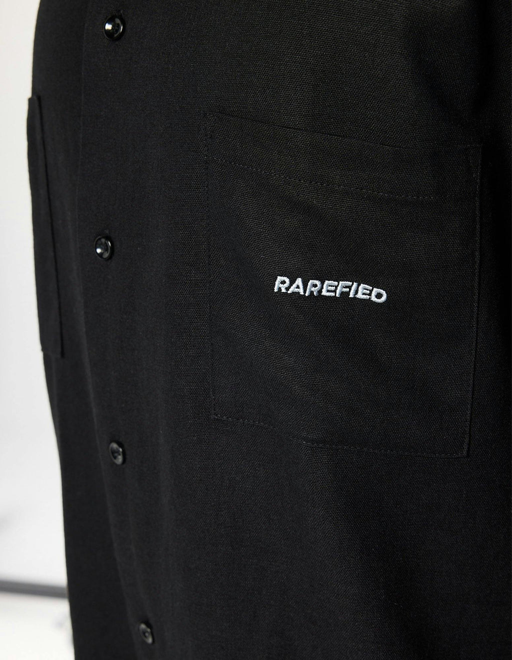 Linen Summer Shirt - Black
