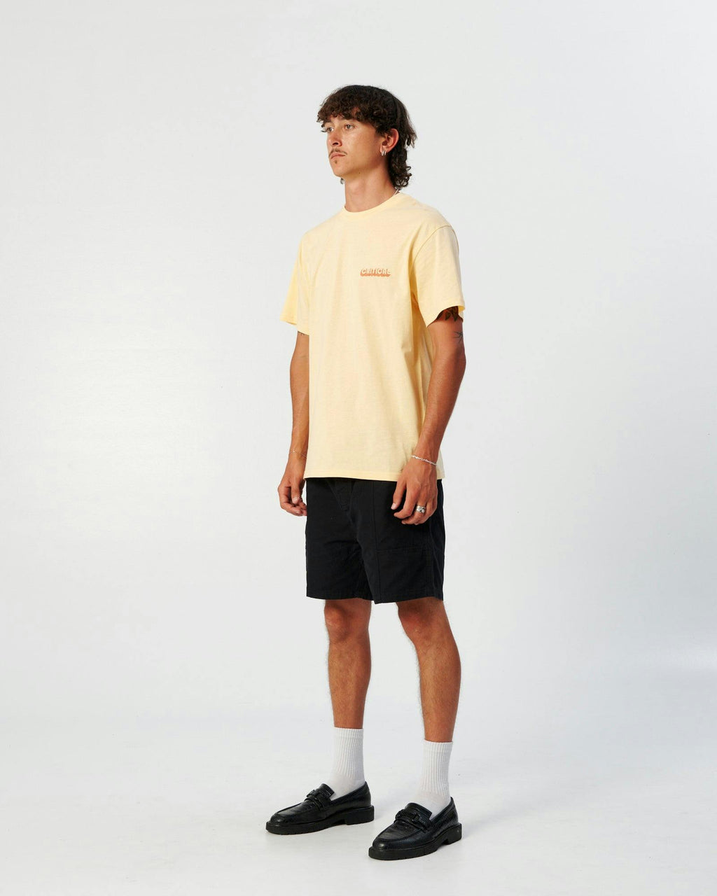 Jagger Tee - Sunset Orange