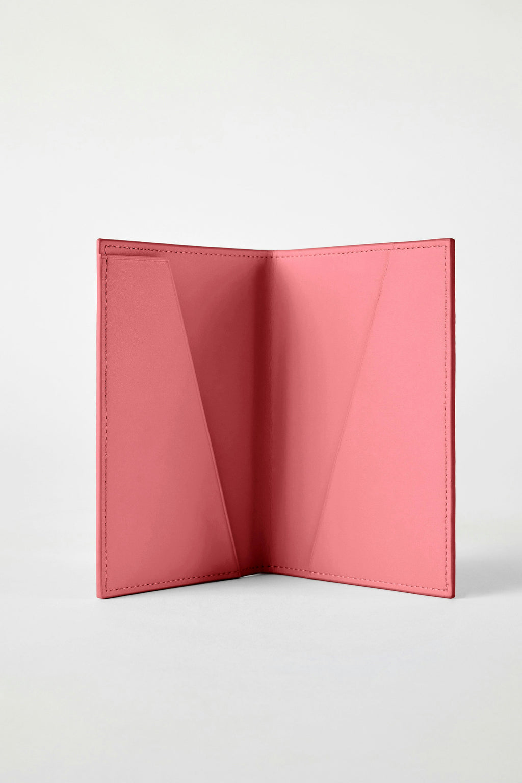 Leather Passport Holder | Bubblegum Pink