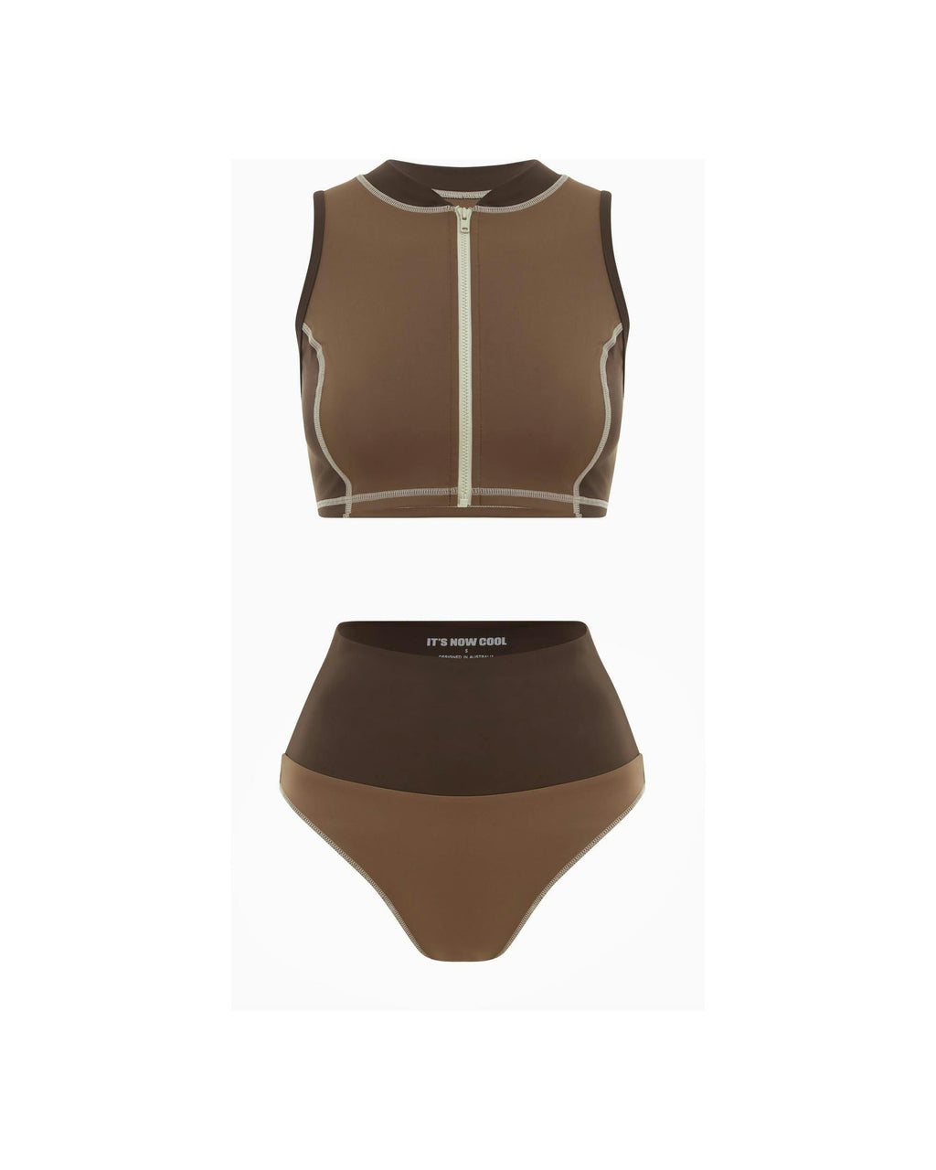 THE CONTOUR HIGH WAIST PANT - TORTOISE