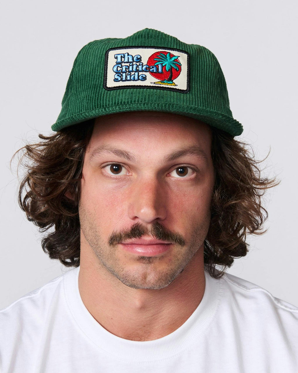 Oasis Cord Cap - Green