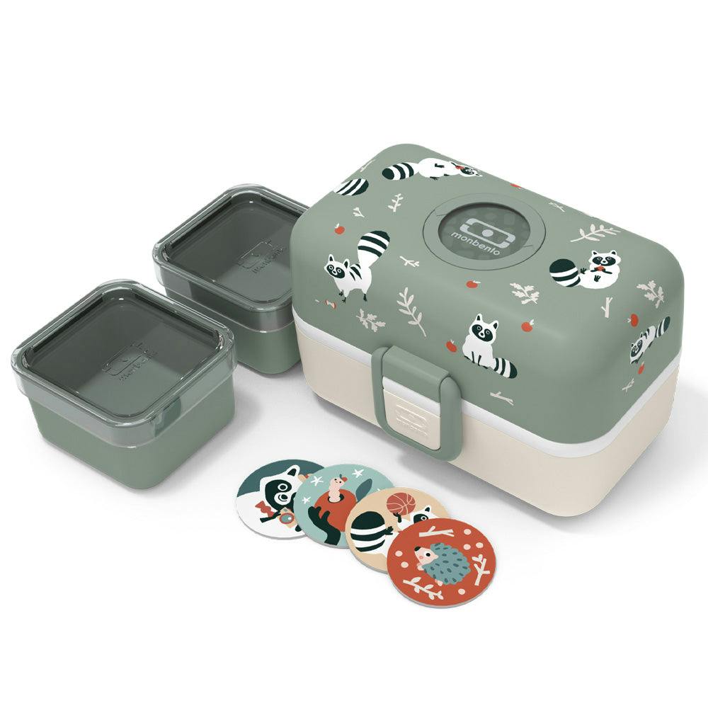 Monbento Mb Tresor Kids Bento Box - Raccoon