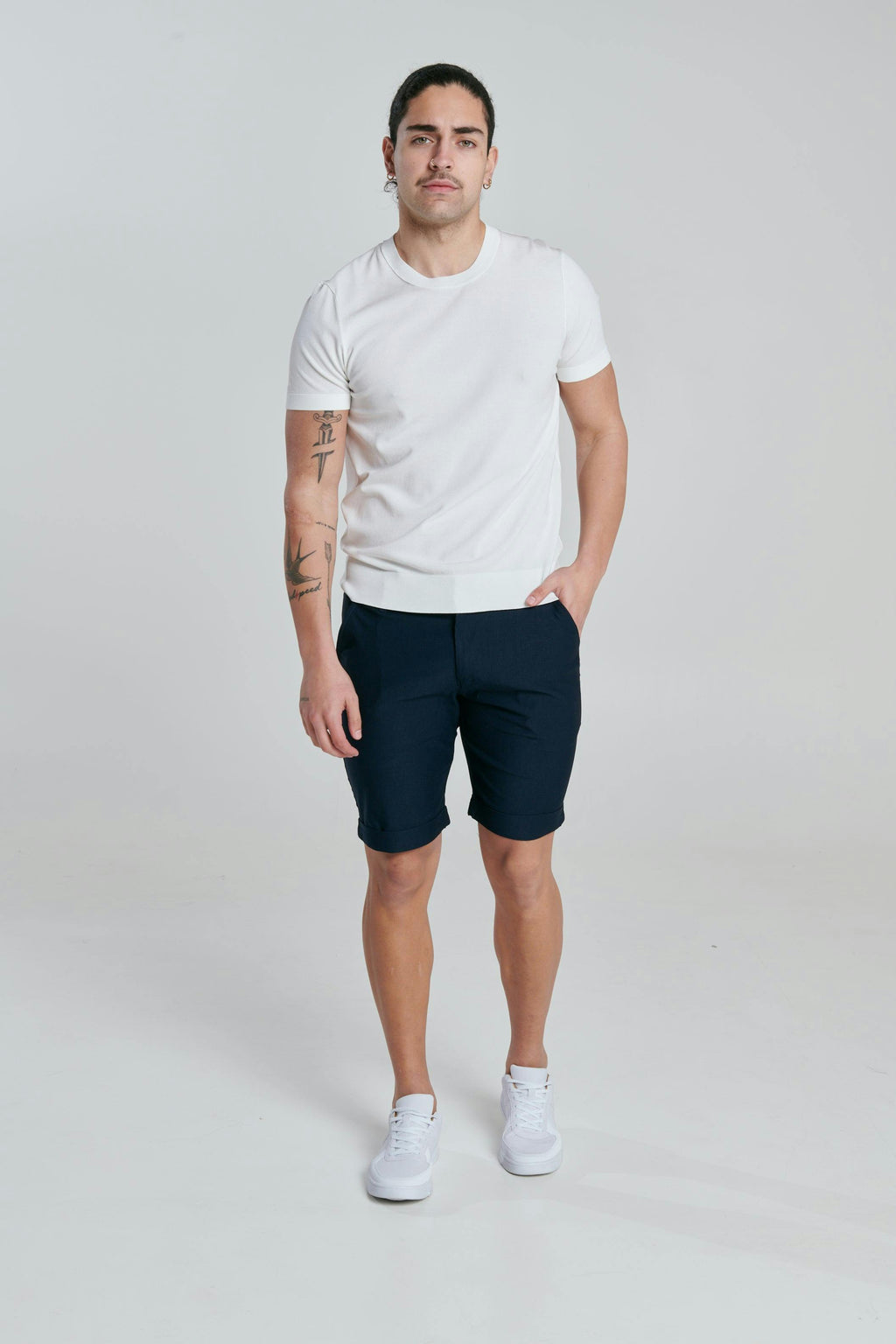 BIRMINGHAM Navy Pant Short