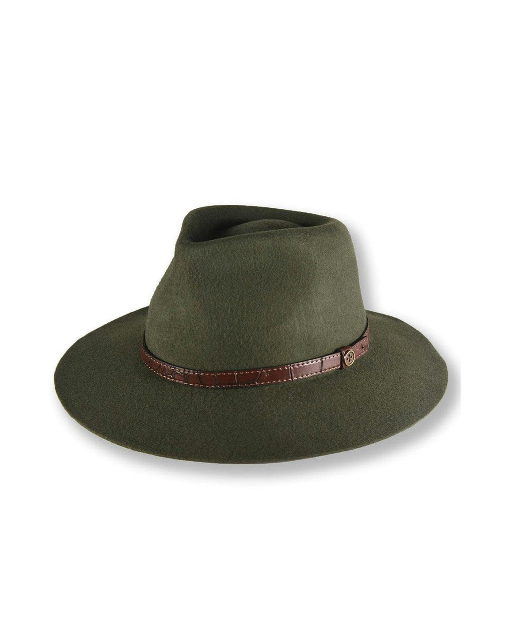 The DiNgo Felt Hat - Forest Green