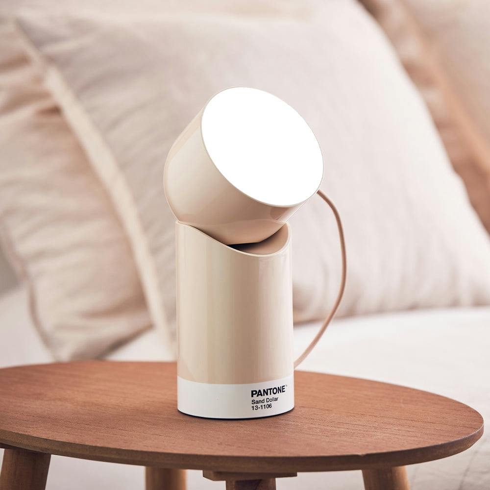 Lexon Orbe Portable Led Lamp With Moving Head PANTONE - Sand