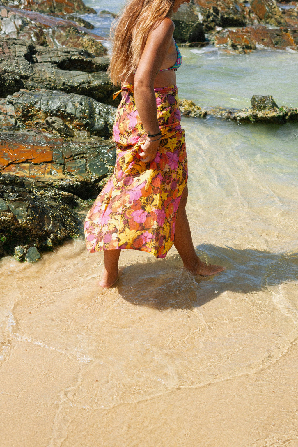 Wrap Skirt in Fruity