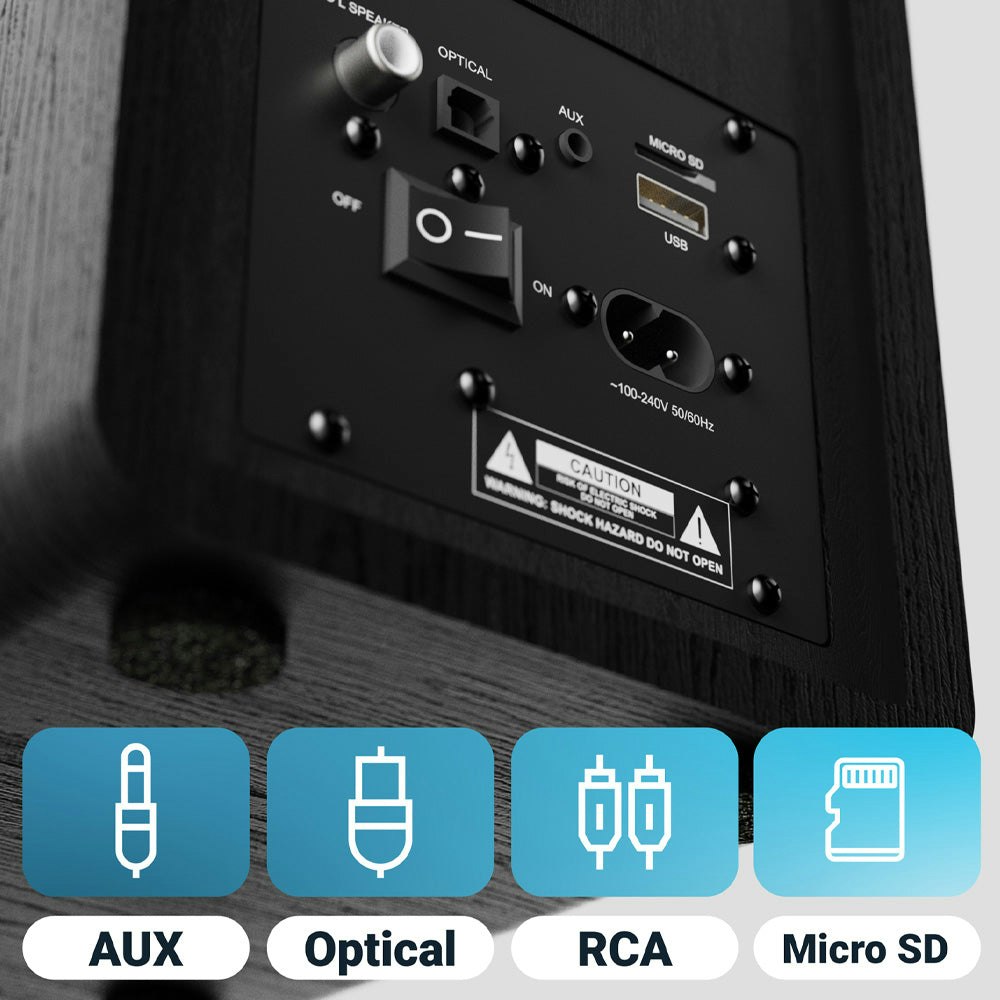 Crosley Cruiser Bluetooth Portable Turntable - Turquoise + Bundled Majority D40X Bluetooth Speakers