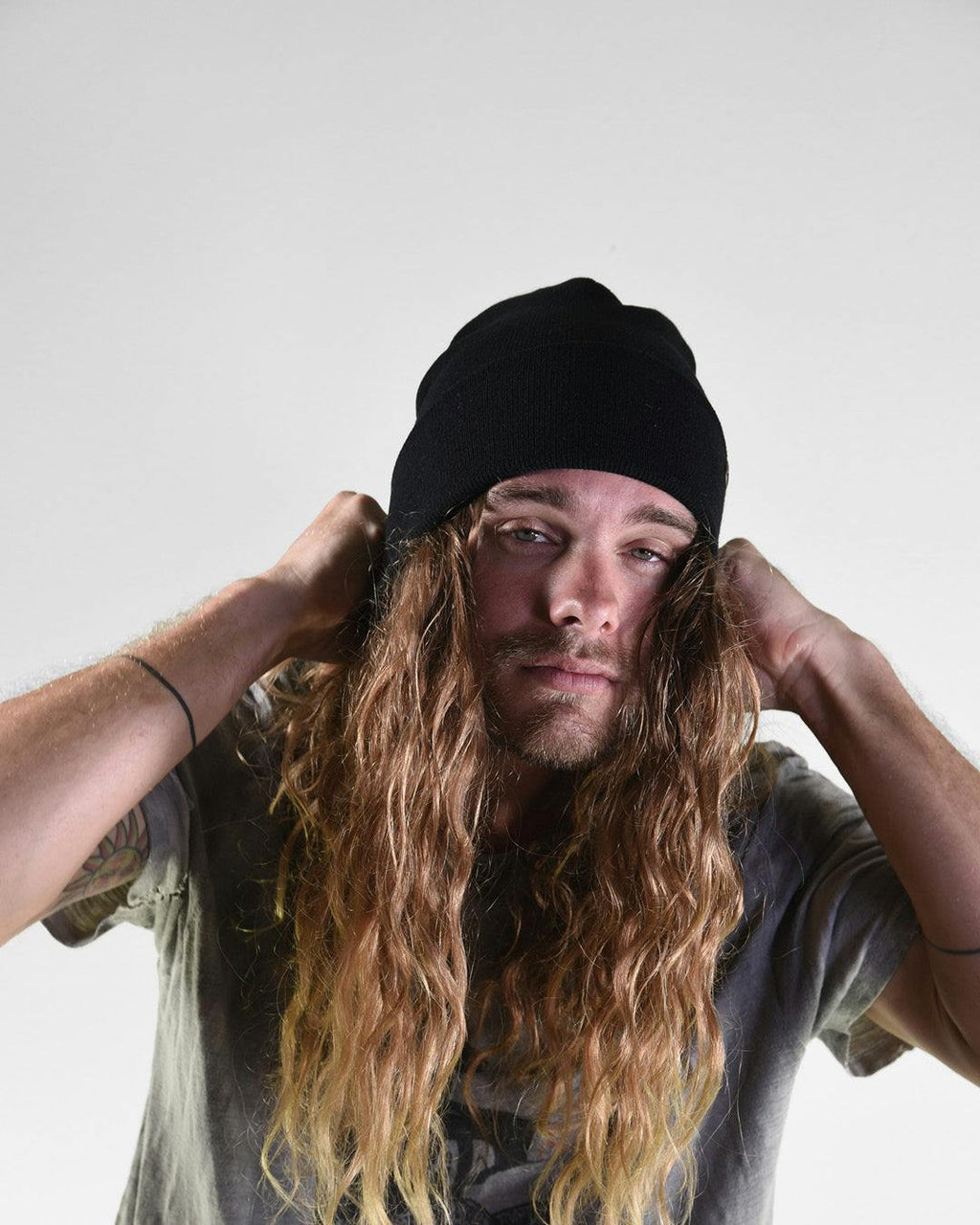 The Lucks  Beanie - Black