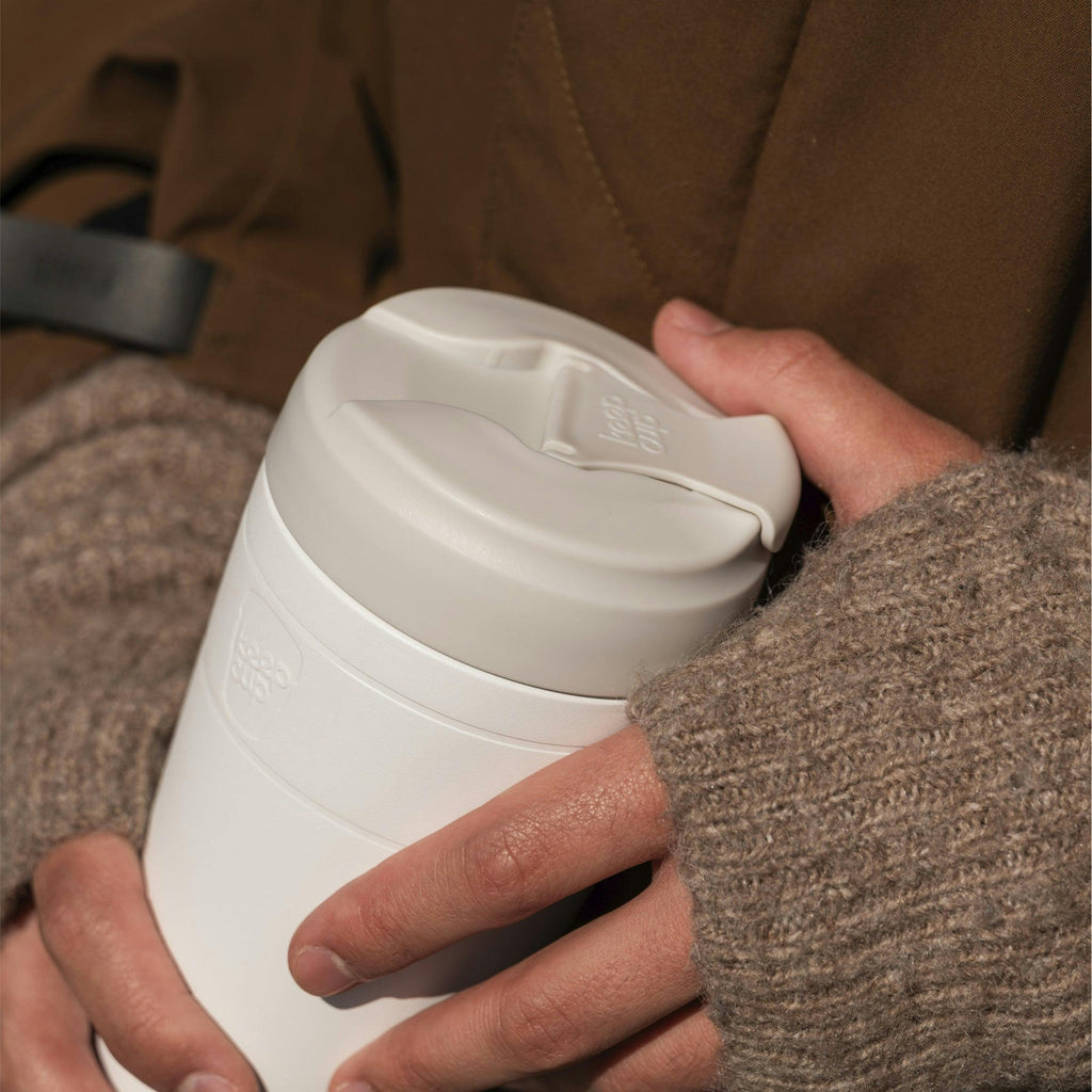 Commuter Insulated Travel Cup - 16oz | Bone White