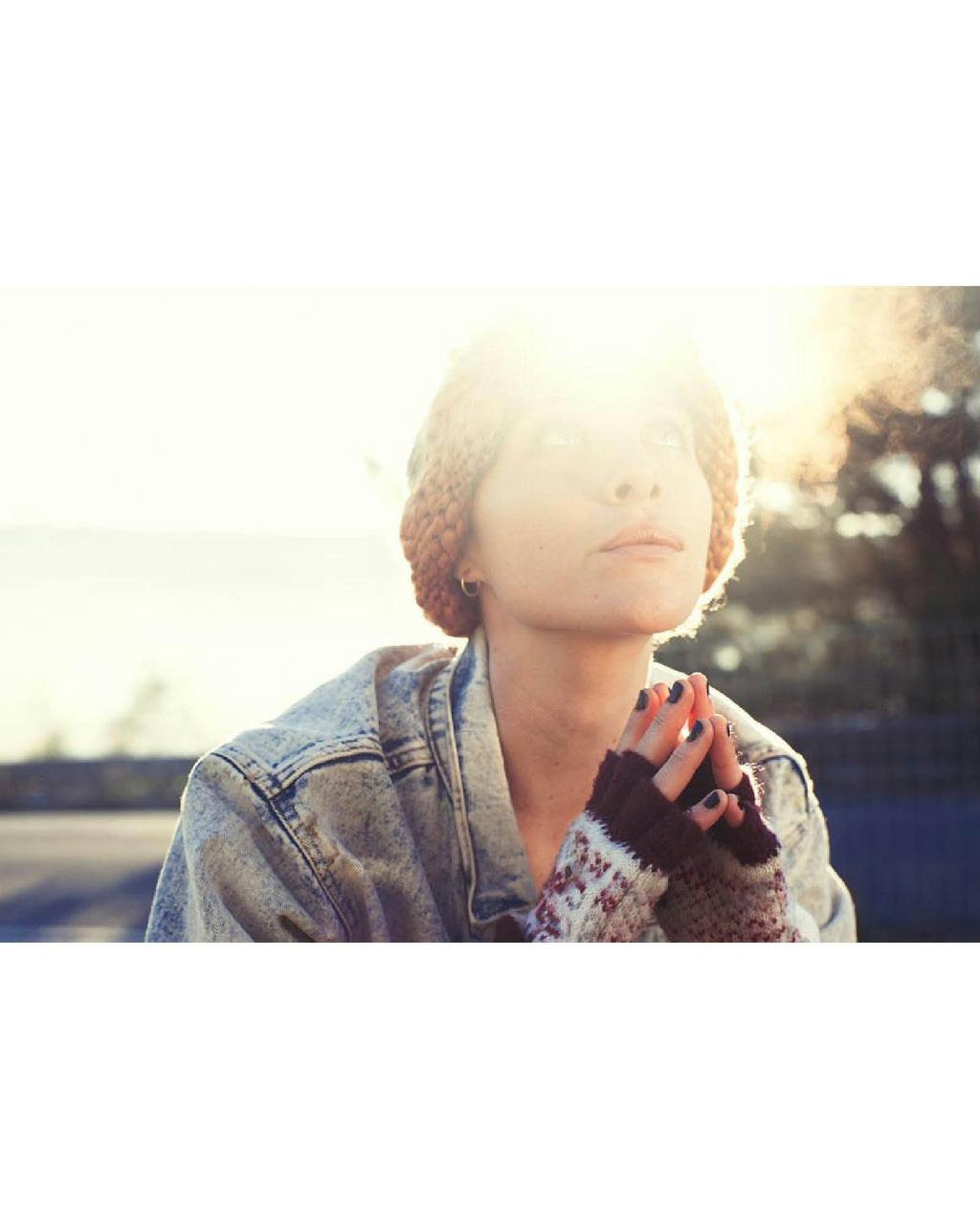 FallenBROKENstreet Fingerless Gloves – Maroon