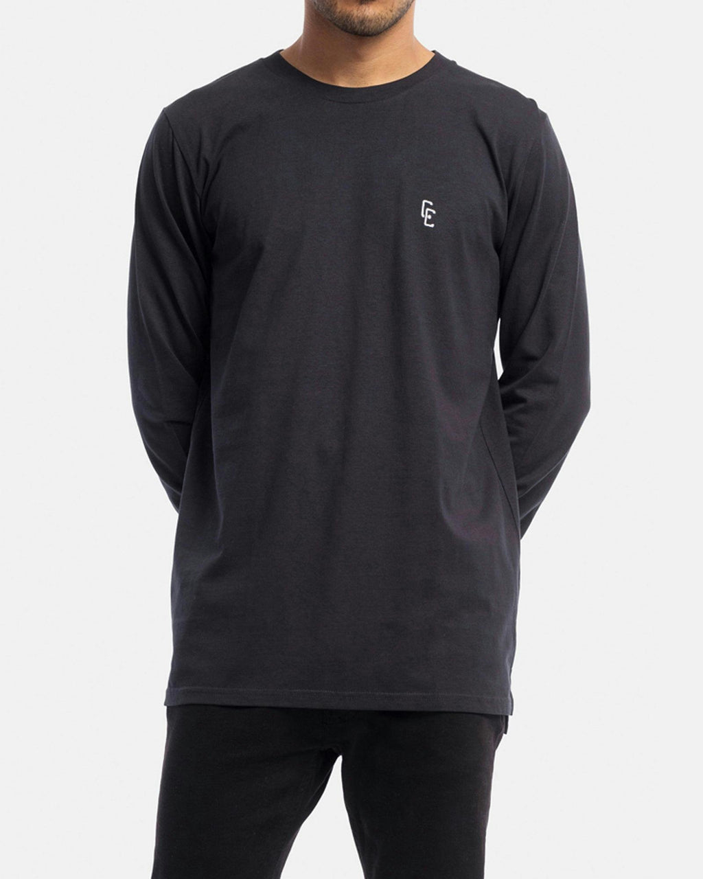 Cypher Embroidery Long Sleeve Tee