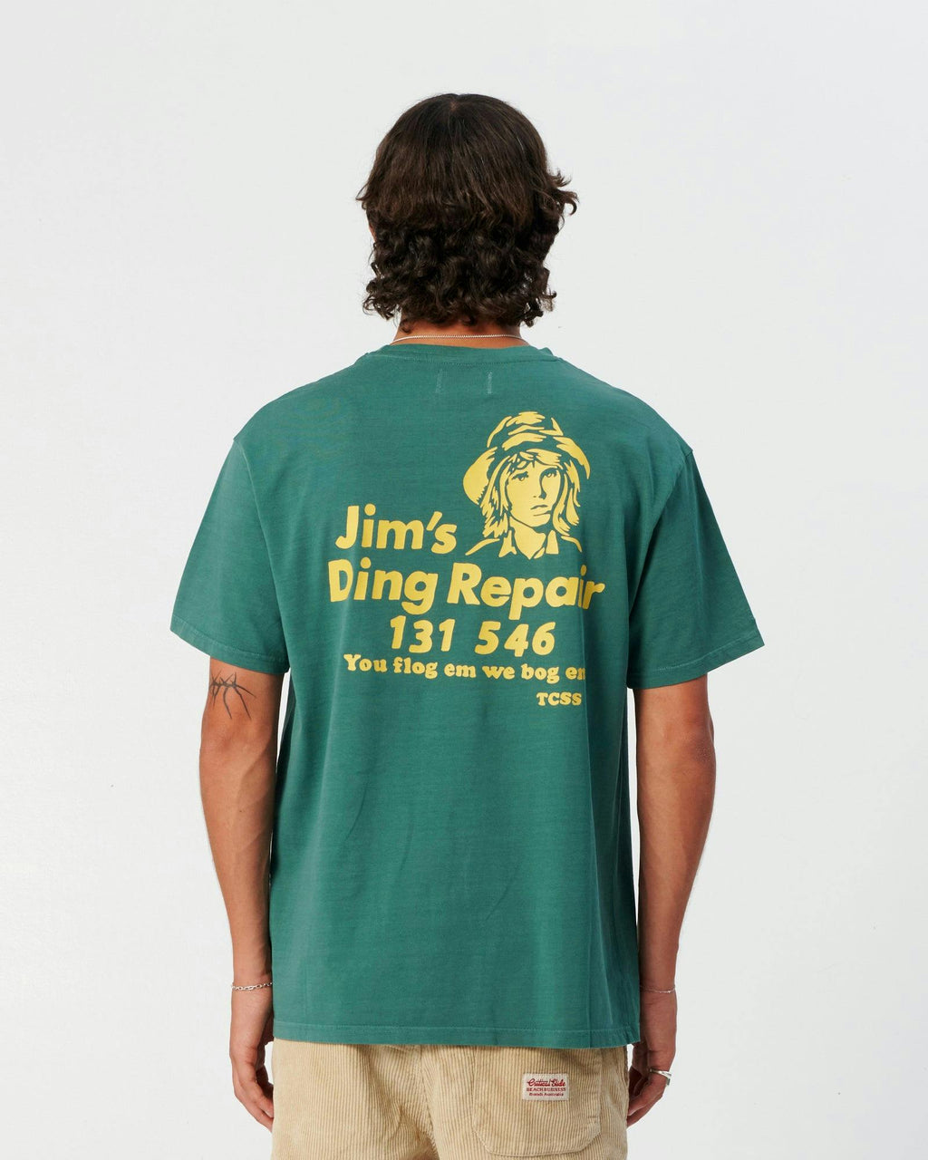 Ding Tee - Dusty Green