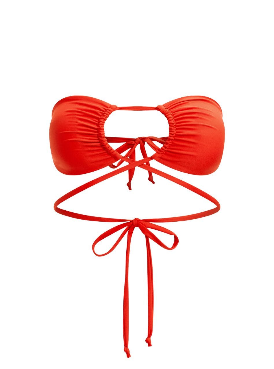 Swimwear Reversible Multiway Top Poinciana Poinciana