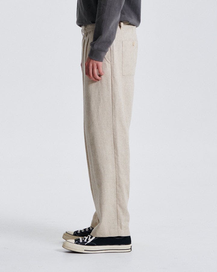 Harro Linen Pant - Ecru