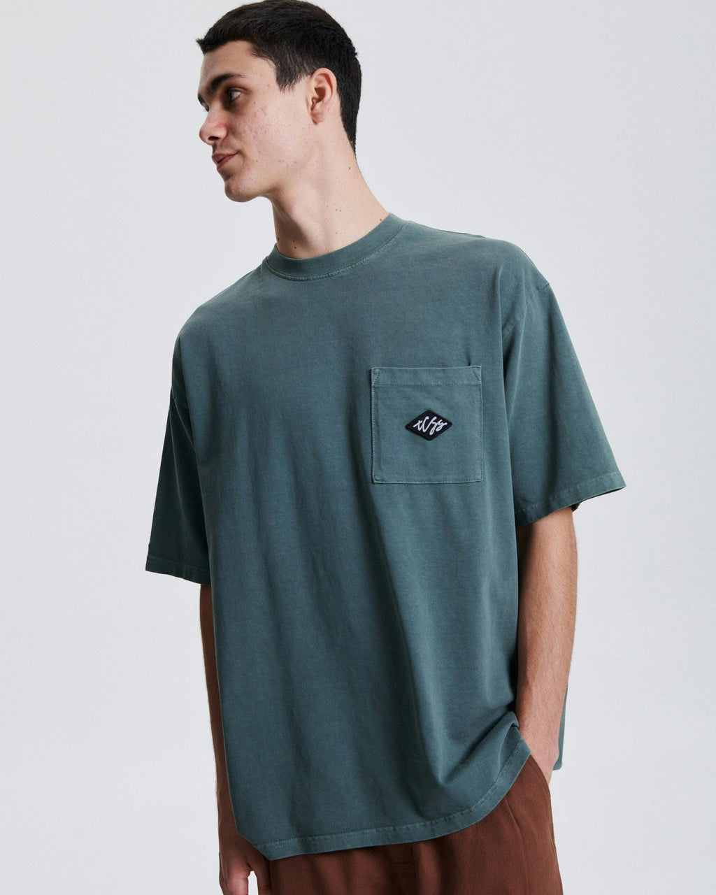 Scribble Pocket Jumbo Tee - Anchor