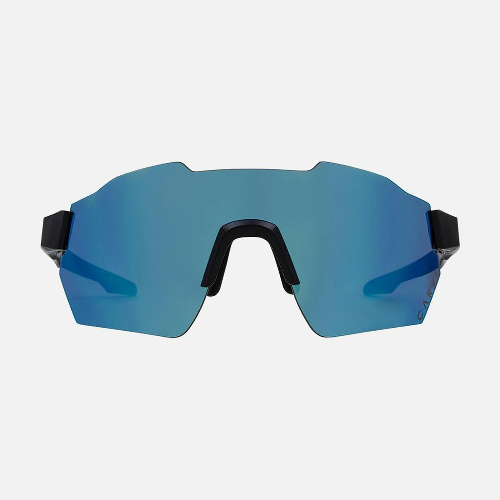 Level Up - Frame: Matte Black   Lens: Rose with External Blue Iridium