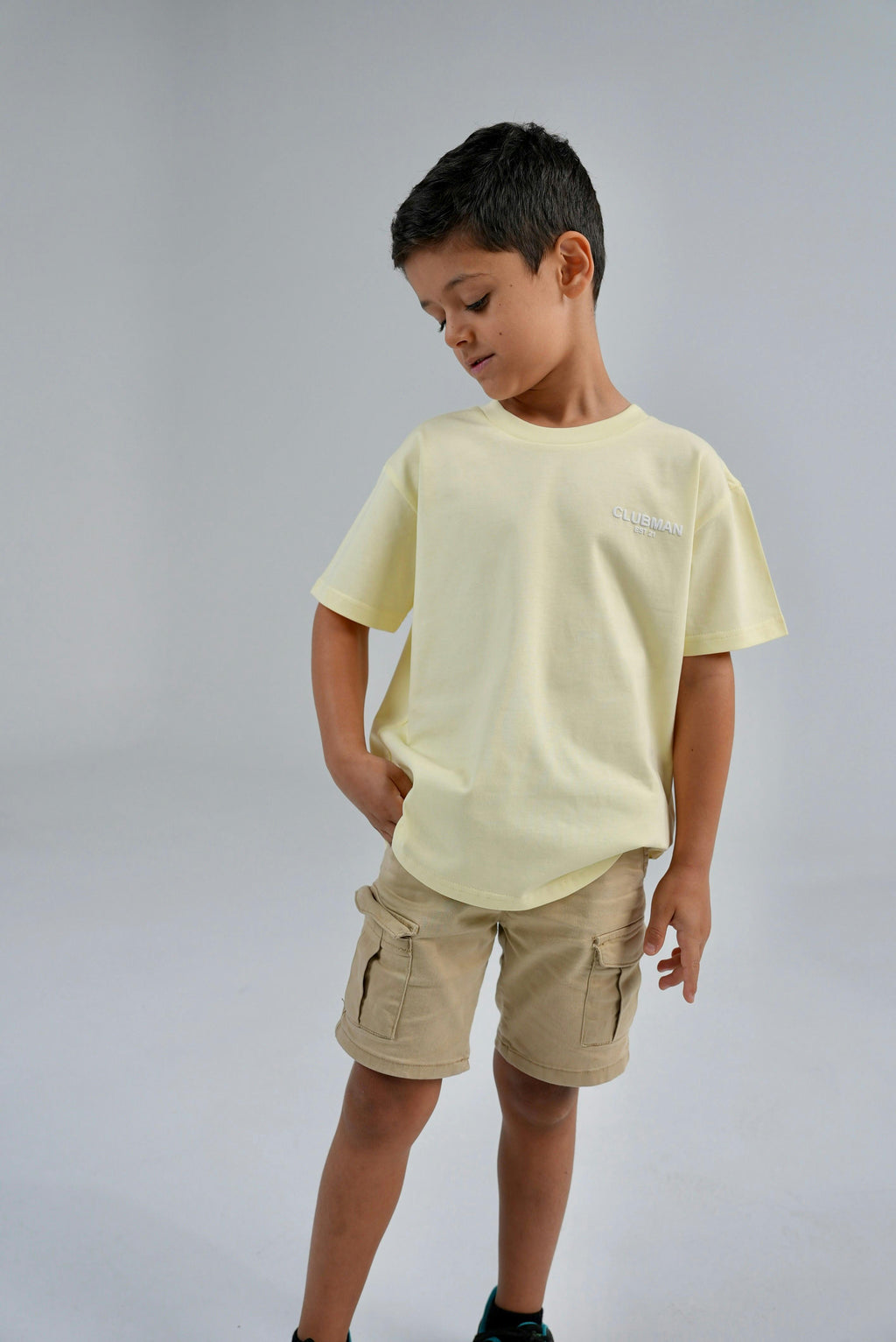 Clubman Kids "Trove" Tee - Butter