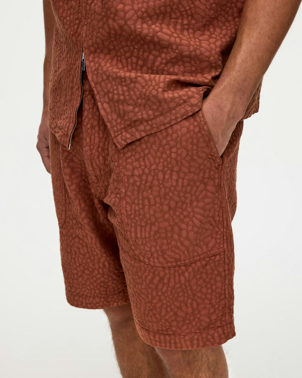 OAS Terracotta Turleo Nico Canvas Short