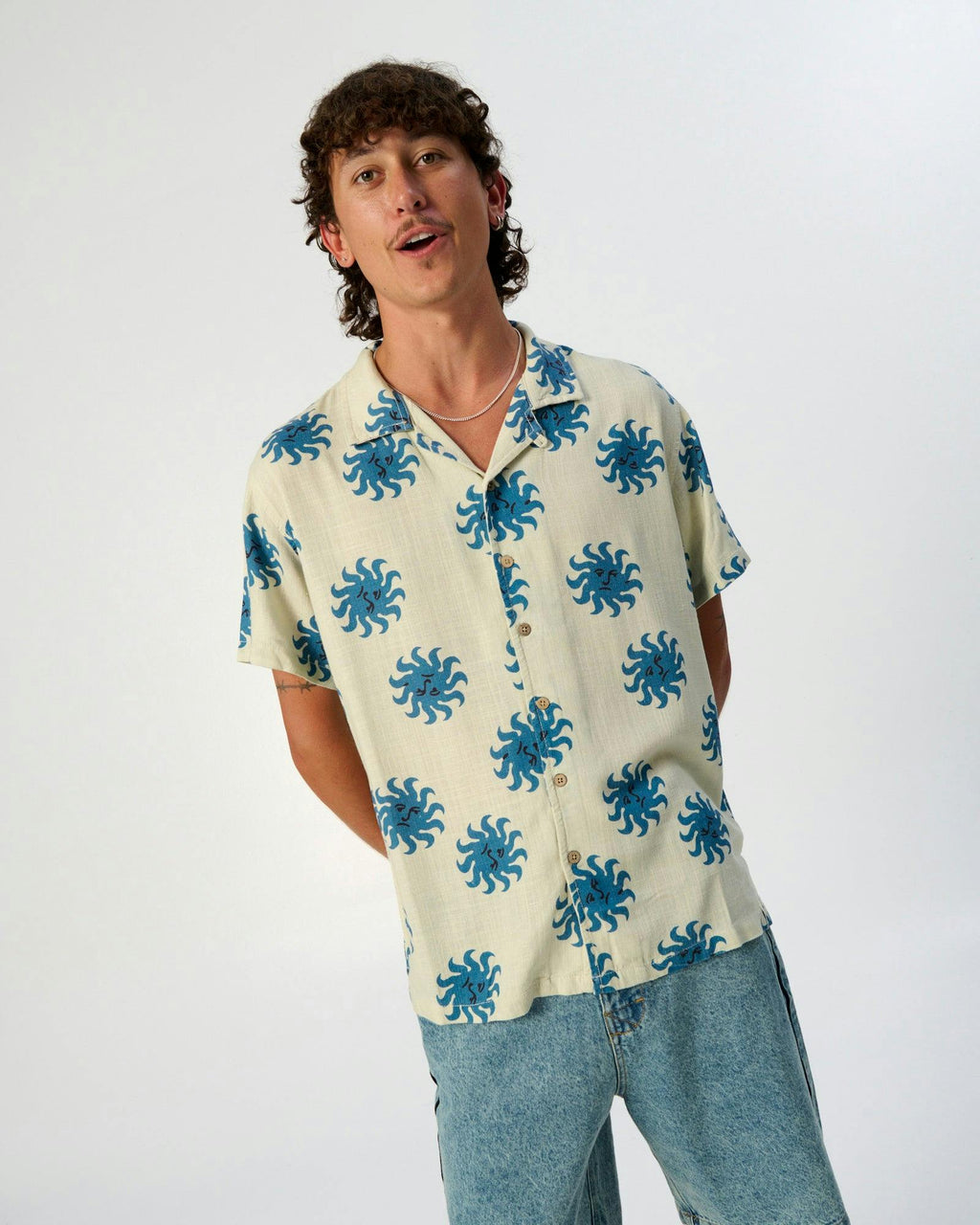 Morning Resort Shirt - Ecru