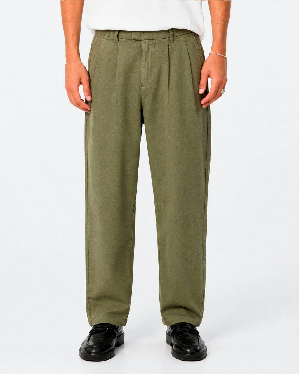Harro Twill Pant - Dusty Green