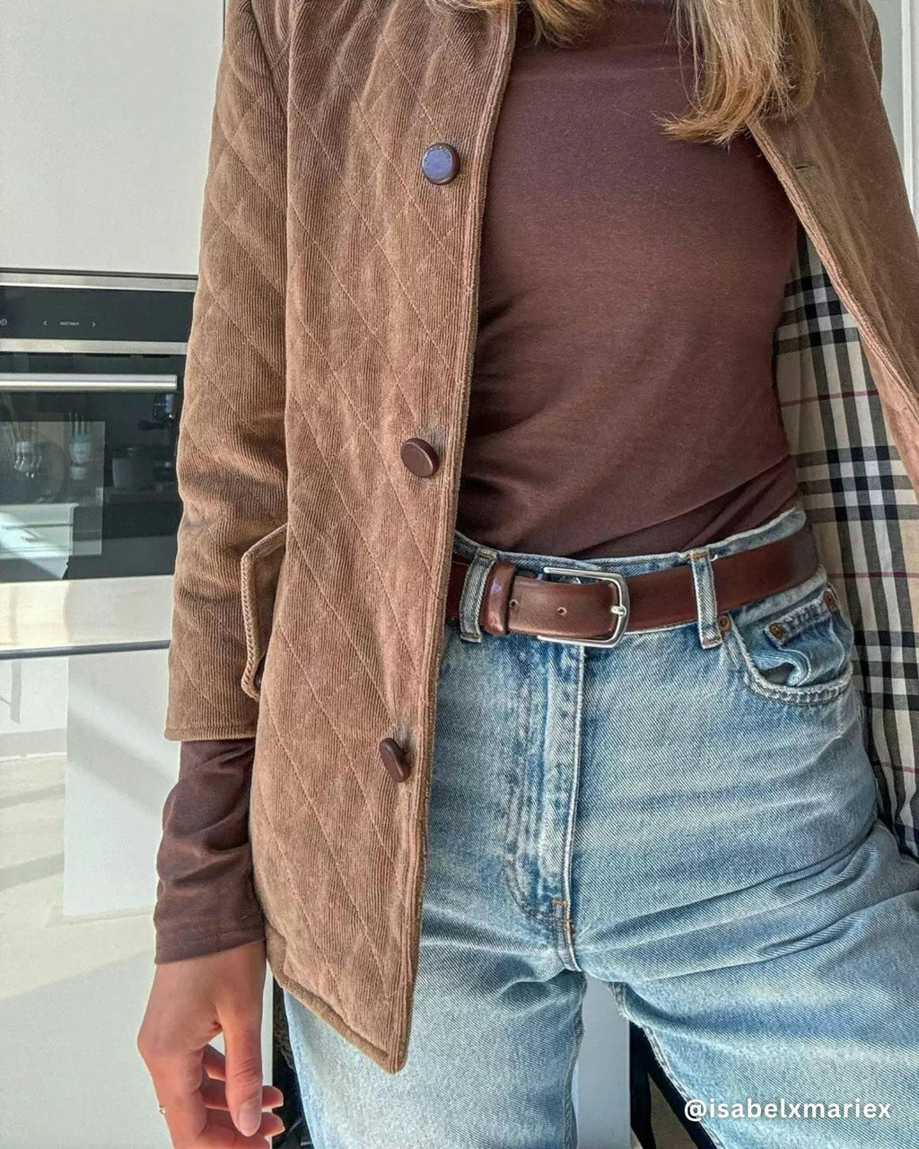 Echo High Straight Jeans - Blue Jay