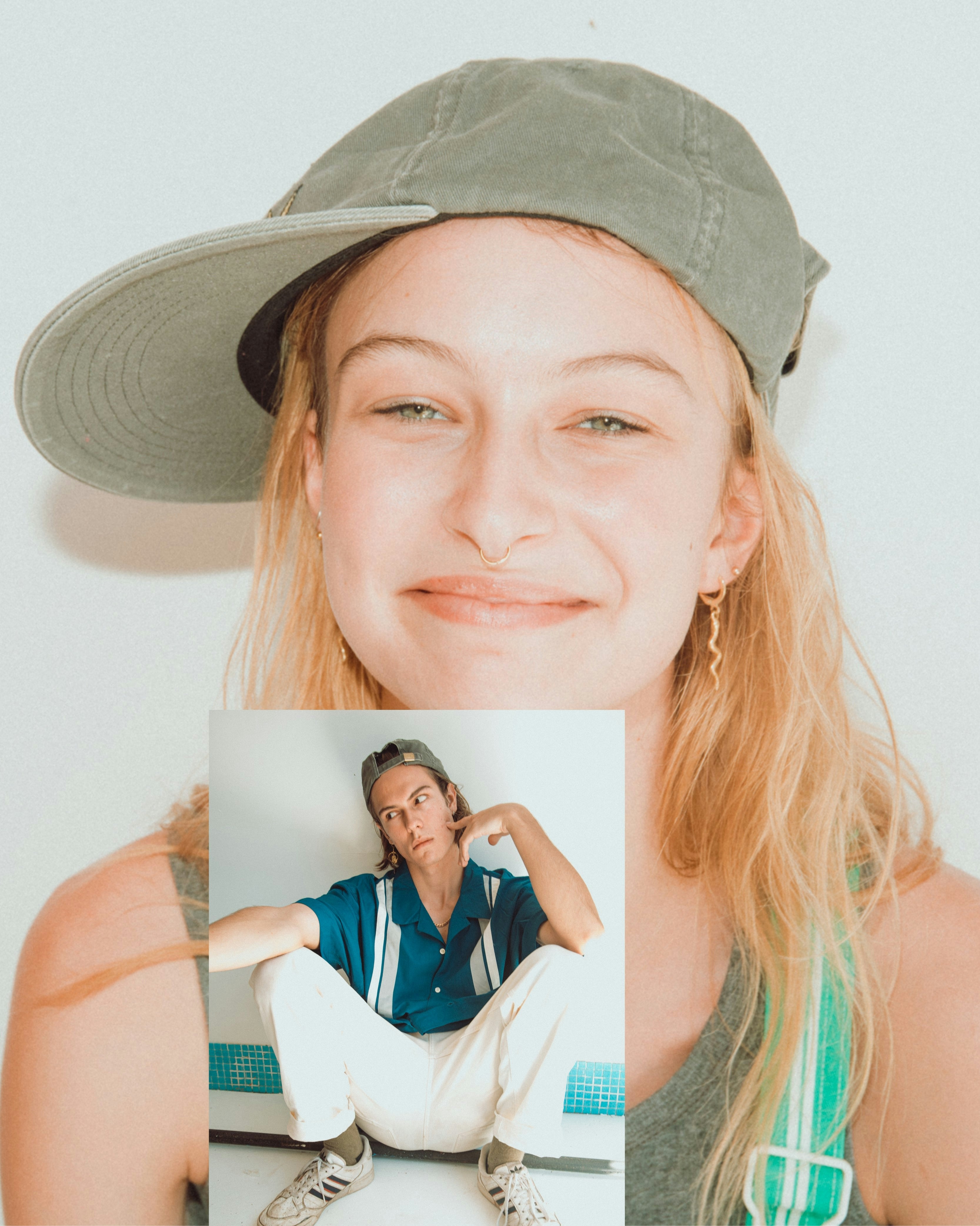 Dope Lemon // Stone Wash Dad Cap // Rose Pink Cadillac
