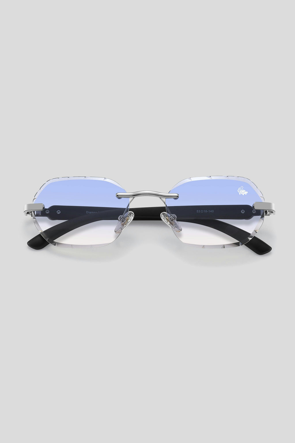 Diamond Cut Willow Ice Silver | Black