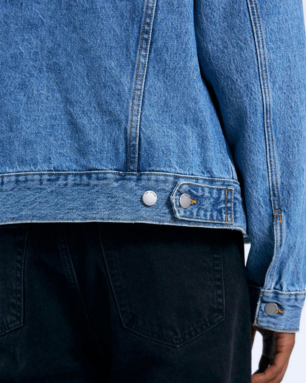 Joey Trucker Jacket - Stream Sky Retro