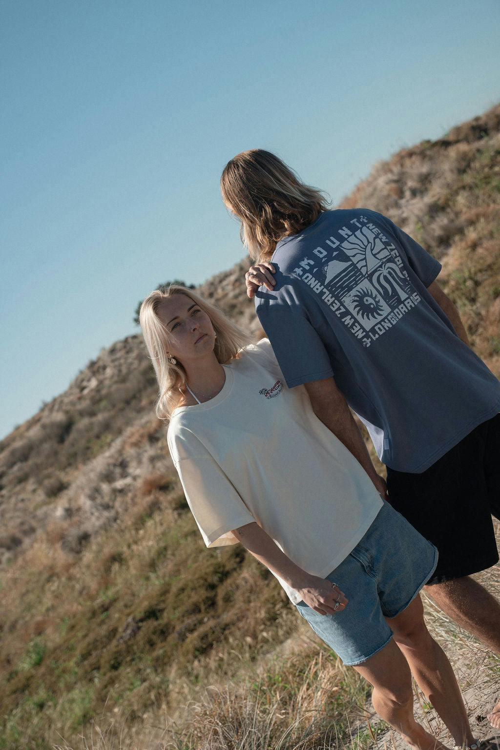 Mt Maunganui Surf Women's Tee - Natural