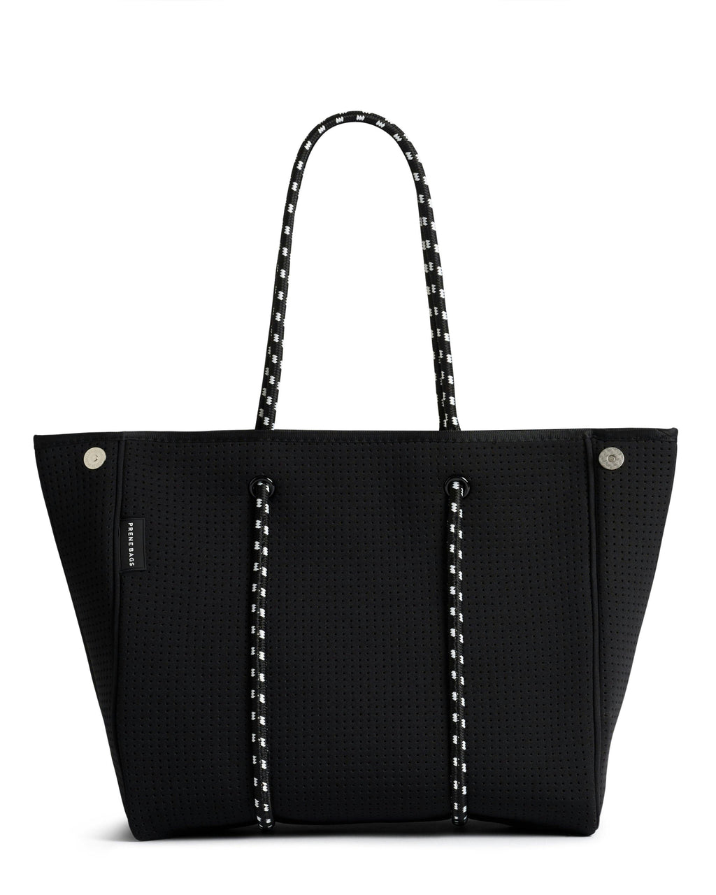 Prene | The Brighton Bag (BLACK) Neoprene Tote Bag
