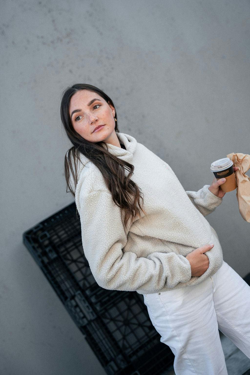 After Surf Sherpa Hoodie - Natural