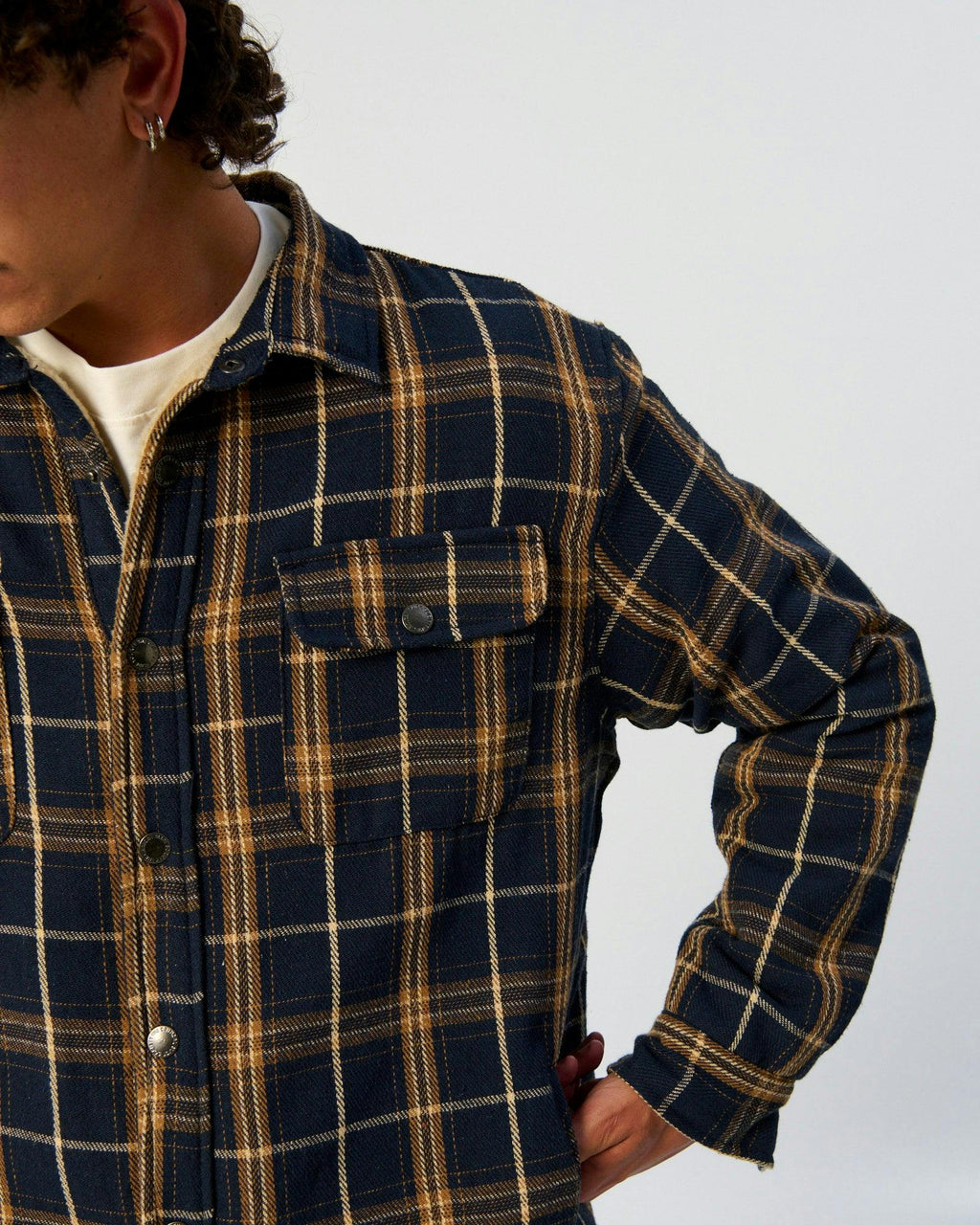 Ranger Check Jacket - Blue