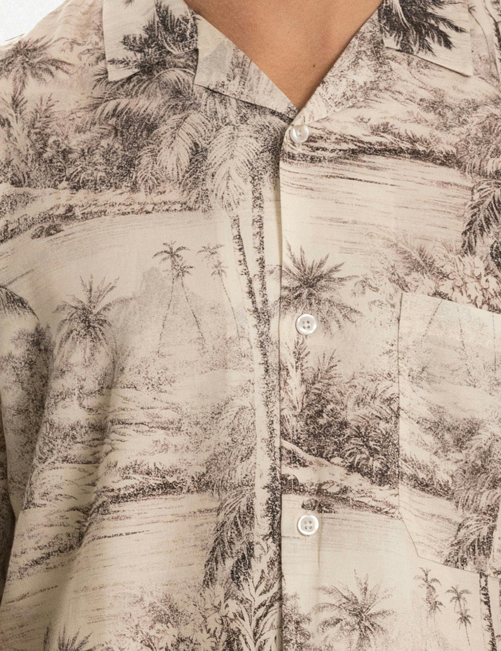 Tropical Camo Buttonup